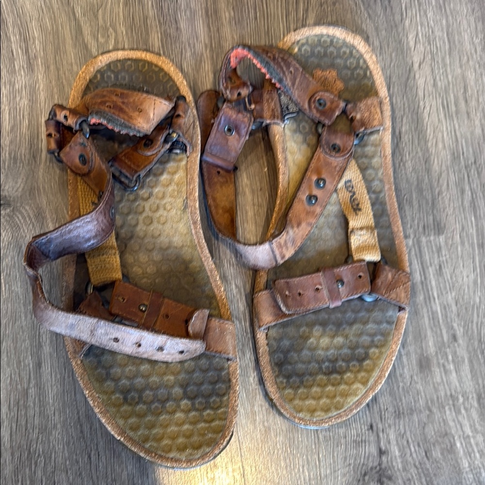 Teva Brown Sandals with Adjustable Straps